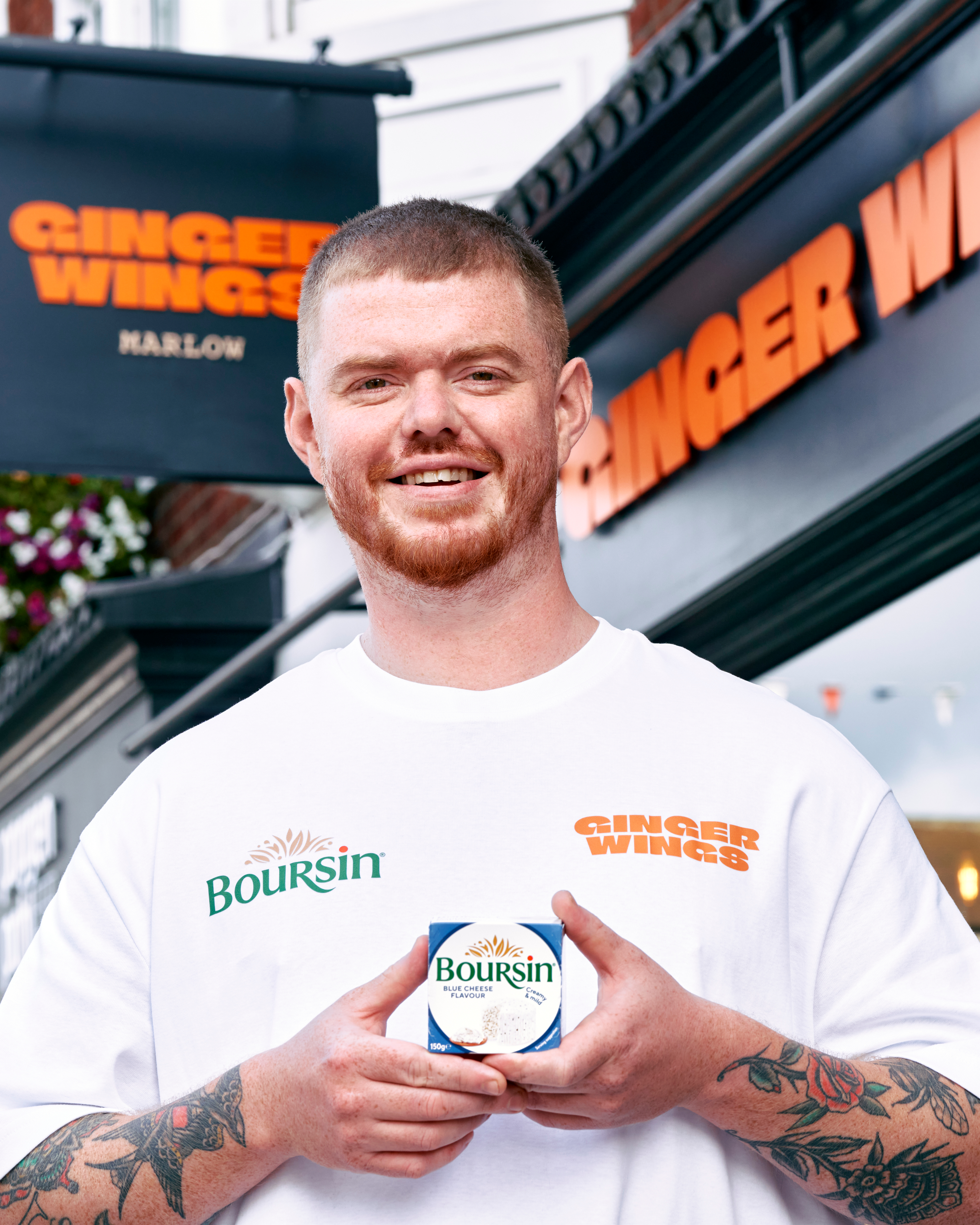 Chef Jack preparing wings